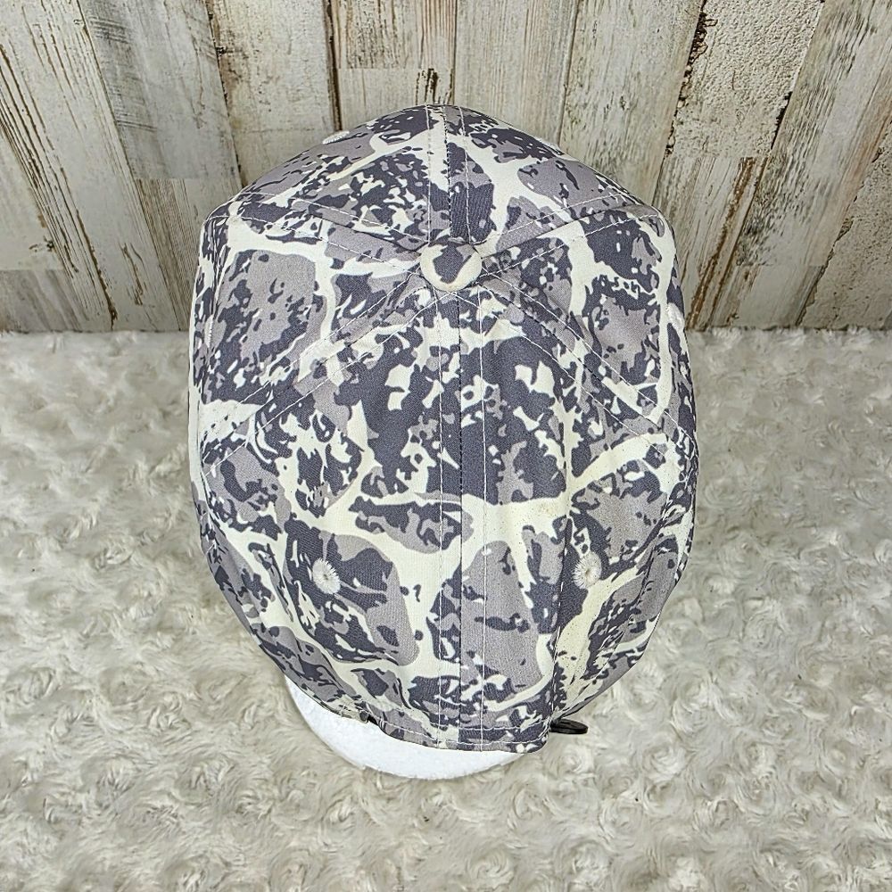 adidas Grey and White Camouflage Baseball Cap - Picture 5 of 8